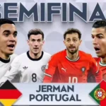 Siaran Jerman vs Portugal